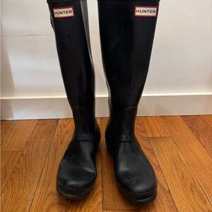 Hunter Classic Black Tall Boots